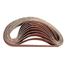 20Pcs Grinding And Polishing Replacement Sanding Belt Grit Paper For Angle