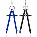 Professional Compass with Lock, Compass for Geometry, 6inch Spring Bow Comp