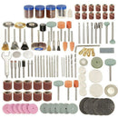 166Pcs 1/8 inch Rotary Tool Polishing Wheel Drill Accessory Set Grinding Sa