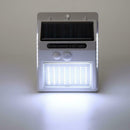 2pcs 100LED Three-sided Solar Motion Sensor Wall Light Outdoor Garden Lamp A