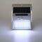 2pcs 100LED Three-sided Solar Motion Sensor Wall Light Outdoor Garden Lamp A