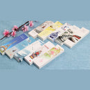 30 Pcs Colorful Flower Leaf Stationery Bookmarks Paper Bookmarks Favors Bulk for