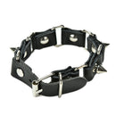 Gothic Metal Cone Stud Spikes Rivet Leather Wristband Bangle Cuff Bracelet otJ3C