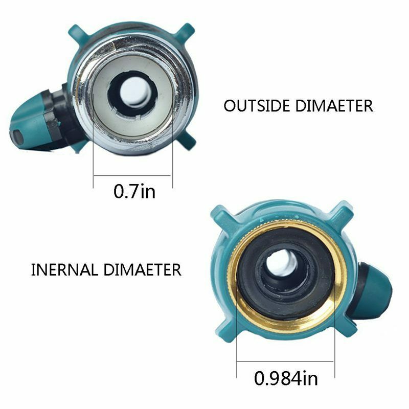 Garden Hose to Shut Off Valve Connect Outside Spigot Friendly Faucet Extens