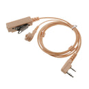 Earpiece Headset Mic Surveillance for Kenwood 2-Way Radio Walkie Talkie