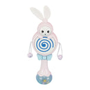 Musical Flashing Baby Rattles Hand Bells Rabbit Educational Toys (Pink)