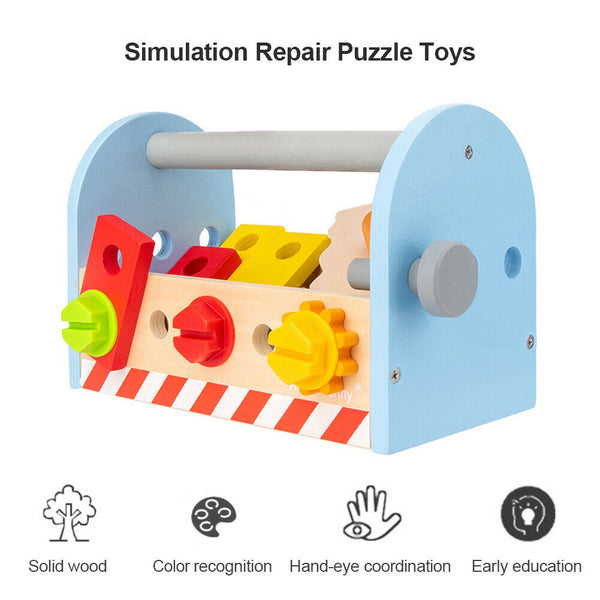 Kids Disassembly Toolbox Kit Early Education Simulation Repair Puzzle Toys