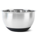 Stainless Steel Mixing Bowl with Non-Slip Silicone Base Kitchenware-23.5Cm