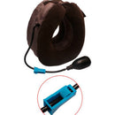 Inflatable Air Neck Shoulder Pain Cervical Traction Brace Device Relief New.