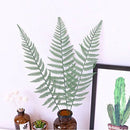 10PCS Artificial Boston Fern Bush Plant Faux Leaves Green Plants for Home D X6F8