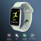 F8S Men Smart Bracelet Heart Rate Monitor Fitness Tracker IP67 Wristband Watch
