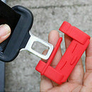 1PC Universal Car Seat Belt Buckle Silicone Cover Clip Anti-Scratch Cover Safety