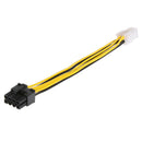 5pcs 4Pin to 8Pin Convert Power Wire Connector Extension Cable