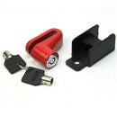 Hot Red Motorcycle Cycling Bicycle Security Rotor Safe Disc Brake Whee UVO