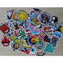 Lots 100Pcs Random Bomb Vinyl Laptop Skateboard Stickers Luggage Decals Stickers