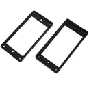 2Pcs Flat Humbucker Pickup Mounting Ring Frame ABS for Electric Guitar L8A7