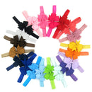 20pcs Cute Kids Ribbon Bowknot Headband Headwear Hair Band Head Accessories