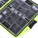 Fishing Tackle Box Waterproof Bait Lure Hooks Storage Boxes Carp Fly FishinS Ew