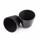 2x 100mm Rubber Dust Seal Cover Cap For Universal Car LED HID Headlight Re SWE