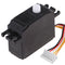 1:12th Plastic Steering Servo Black for WLtoys 12428 12423 RC Crawler Truck