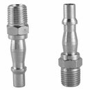 6pcs Air Line Hose Compressor Fitting Connector Quick Release Set Male 1/4