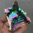 20g Quartz Crystal Rainbow Titanium Bismuth Ore Specimen Cluster Mineral Rock