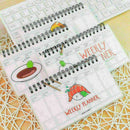 Cartoon Creative Portable Notebook/Diary Agenda/Pocket Book/Office V2E8 S5M L2H7