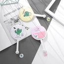 Summer Cool Small Fresh Pp Fan Japanese Style Seven Fold Fan Creative Cute