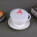 Bird Style Anti-Dust Tea Cup Cover Silicone Leakproof Coffee Lid Cap