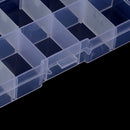 1Pc 10 Compartments Clear Plastic Storage Box Jewelry Screw Organizer Contai 3C
