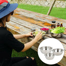 3Pcs Mixing Bowl Stainless Steel Kitchen Cook Bakeware Food Serving Storage