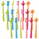 Funny Free Bending Hand Sign Ballpoint Pens Novelty Pens Noble Cute Gift Pe L7Q4