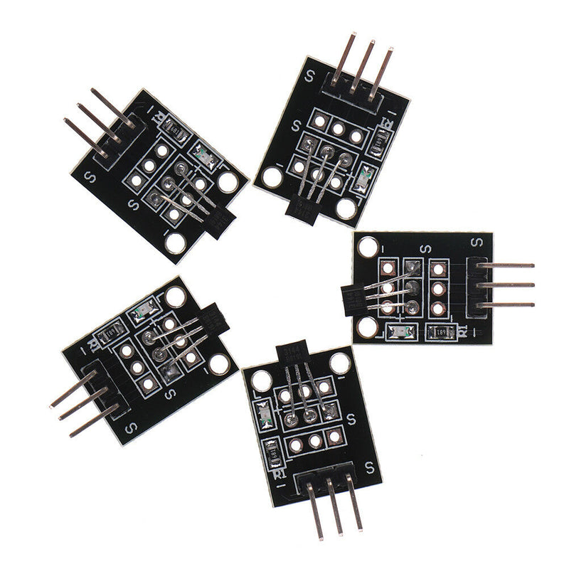 5PCS KY-003 hall effect magnetic sensor module for pic avr smart car Bj