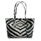 Women Shoulder Bag Large Capacity Animal Print PU Shopping Handbags (Zebra)