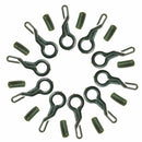 20Set Durable Fishing Back Lead Clips Carp Fishing Tackle Tools With Tube S0C6