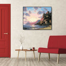Painting By Numbers Kit DIY Lighthouse Boat Canvas Oil Art Picture Craft