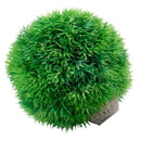 Fish Tank Green Plastic Artificial Grass Ball Plant 5.1" Height