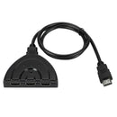 Brand New 3 Port HDMI Splitter 1080P HD TV Adapter Cable 3 IN 1 Out New