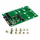 Brand New Replacement NGFF M.2 B+M KEY or mSATA SSD to SATA III 3 Adapter C