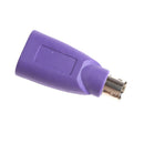 2x PS2 PS/2 Male to USB A Femael Jack Keyboard Mouse PC Adapter Plug ConverterM&