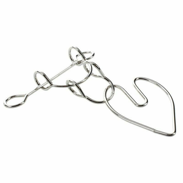 Heartbreak Wire Brain Teaser Metal Puzzle J8R6
