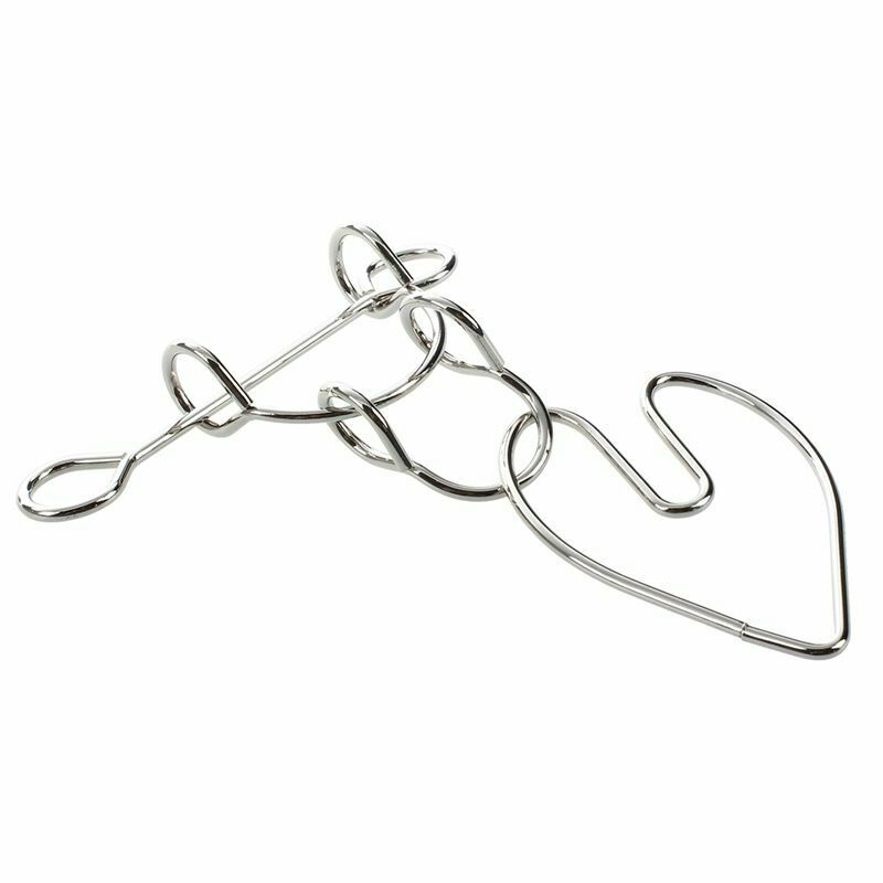 Heartbreak Wire Brain Teaser Metal Puzzle J8R6