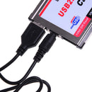 New pcmcia to USB 2.0 cardbus 2 port 480M inside hide FT
