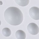 Round cake mold soap mold silicone baking mould for candy chocolate ice lattice