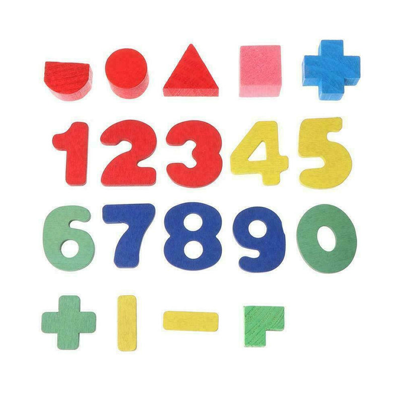 Wooden Toys House Number Kids Children Early Educational Intellectual Best O0R2