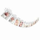 DIY Monthly Paper 1St One Year Old Baby Photo Booth Birthday Banner String  L2K7