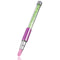 Fashion Manicure Nail Pusher Pens Alloy Diamond Body Quartz Stone Main Scru O4E1