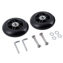 2 Set Luggage Suitcase Replacement Wheels Axles and Wrench Repair set 84*24 E7D2