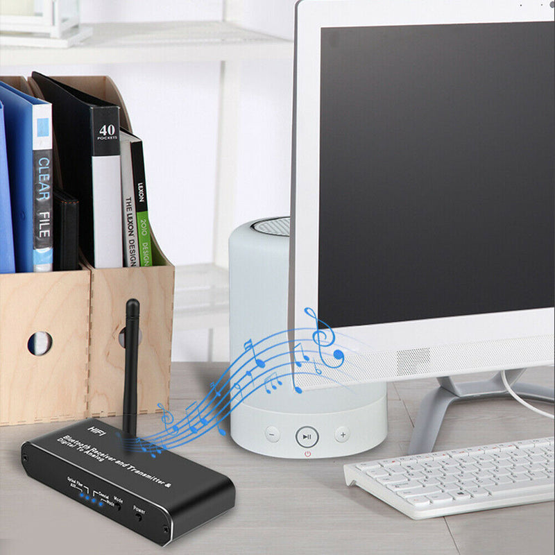 D09 Coaxial Toslink to Analog Wireless Audio Converter Bluetooth 5.0 Adapter