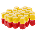 50 Pieces Opaque Blank Dice D6 For D&D RPG MTG